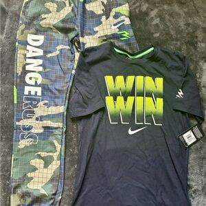 New Nike Boys Youth Large Outfit